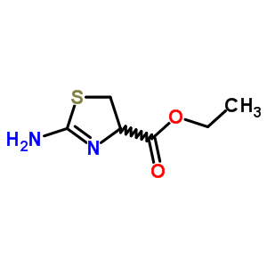 4-Thiazolecarboxylic acid, 2-amino-4,5-dihydro-, ethyl ester Structure,7403-11-4Structure