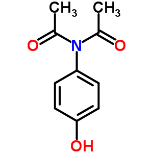 Acetamide,n-acetyl-n-(4-hydroxyphenyl)- Structure,7403-76-1Structure