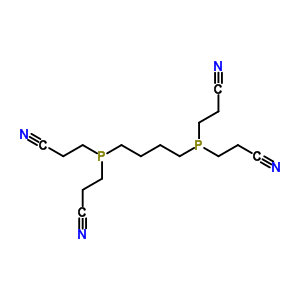 Tetramethylenebis[di(2-cyanoethyl)phosphine] Structure,74038-26-9Structure