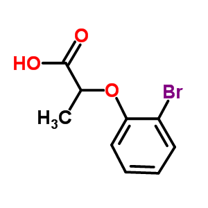 2-(2-Bromophenoxy)propanoic acid Structure,7414-41-7Structure