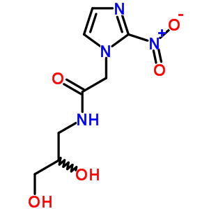 N-(2,3-dihydroxypropyl)-2-(2-nitroimidazol-1-yl)acetamide Structure,74141-75-6Structure