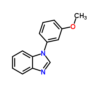 1-(3-Methoxyphenyl)-1h-benzoimidazole Structure,741731-37-3Structure