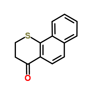 4H-naphtho[1,2-b]thiopyran-4-one, 2,3-dihydro- Structure,7433-02-5Structure