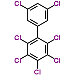 2,3,3,4,5,5,6-Heptachlorobiphenyl Structure,74472-51-8Structure