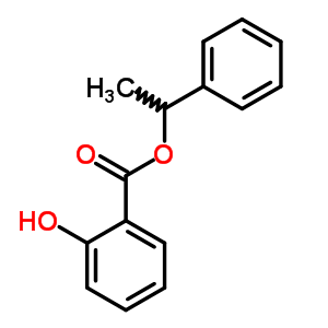 1-Phenylethyl 2-hydroxybenzoate Structure,74483-19-5Structure