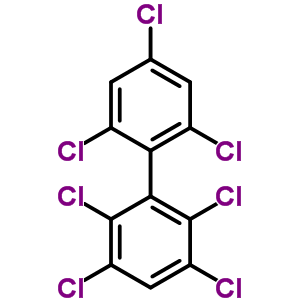 2,2,3,4,5,6,6-Heptachlorobiphenyl Structure,74487-85-7Structure