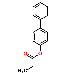 (4-Phenylphenyl) propanoate Structure,74515-02-9Structure