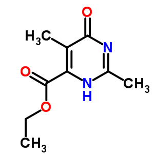 4-Pyrimidinecarboxylicacid, 1,6-dihydro-2,5-dimethyl-6-oxo-, ethyl ester Structure,74536-25-7Structure