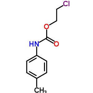 2-Chloroethyl n-(4-methylphenyl)carbamate Structure,74552-28-6Structure