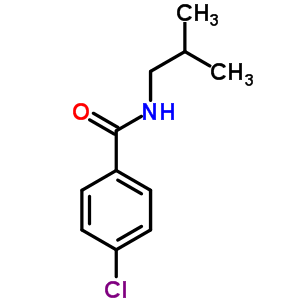 4-Chloro-n-(2-methylpropyl)benzamide Structure,7461-33-8Structure