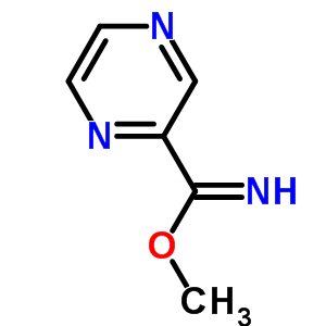 Pyrazine-2-carboximidic acid methylester Structure,74617-55-3Structure