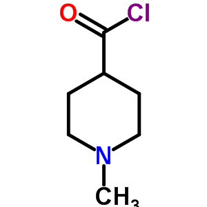 1-Methylpiperidine-4-carbonyl chloride hydrochloride Structure,7462-84-2Structure