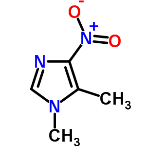 1,5-Dimethyl-4-nitro-1h-imidazole Structure,7464-68-8Structure