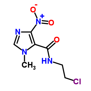 N-(2-chloroethyl)-3-methyl-5-nitro-imidazole-4-carboxamide Structure,7464-69-9Structure