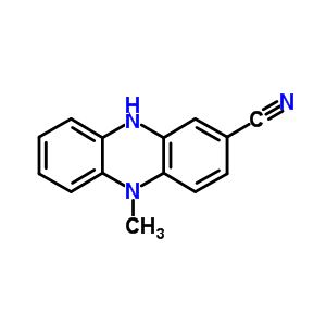 2-Phenazinecarbonitrile,5,10-dihydro-5-methyl- Structure,7466-96-8Structure