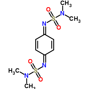 Sulfamide,n,n-2,5-cyclohexadiene-1,4-diylidenebis[n,n-dimethyl-(8ci,9ci) Structure,7467-40-5Structure