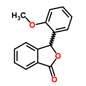 3-(2-Methoxyphenyl)-3h-isobenzofuran-1-one Structure,7472-96-0Structure