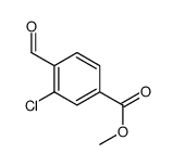 Methyl 3-chloro-4-formylbenzoate Structure,74733-26-9Structure