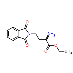 Ethyl 2-amino-4-(1,3-dioxoisoindol-2-yl)butanoate Structure,7474-75-1Structure