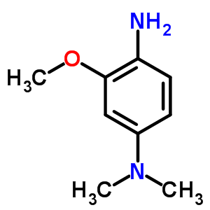 2-Methoxy-n,n-dimethyl-benzene-1,4-diamine Structure,7474-82-0Structure