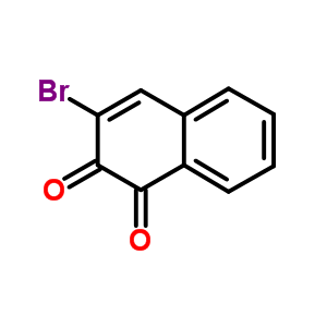 3-Bromonaphthalene-1,2-dione Structure,7474-83-1Structure