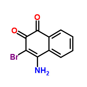 1,2-Naphthalenedione,4-amino-3-bromo- Structure,7474-85-3Structure