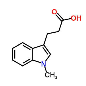 3-(1-Methyl-1H-indol-3-yl)-propionic acid Structure,7479-20-1Structure