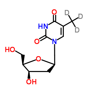 Thymidine-d3 Structure,74848-84-3Structure