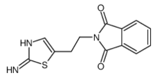 2-(2-(2-Aminothiazol-5-yl)ethyl)isoindoline-1,3-dione Structure,748738-32-1Structure