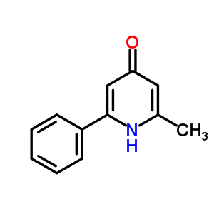 2-Methyl-6-phenyl-4(1h)-pyridinone Structure,7500-03-0Structure