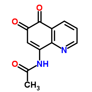 N-(5,6-dioxoquinolin-8-yl)acetamide Structure,7505-76-2Structure