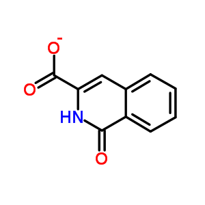 1-Oxo-1,2-dihydro-isoquinoline-3-carboxylic acid Structure,7509-13-9Structure