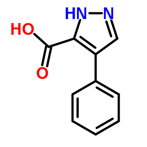 4-Phenyl-1h-pyrazole-3-carboxylic acid Structure,7510-56-7Structure