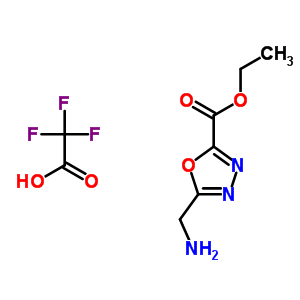 Ethyl5-(aminomethyl)-1,3,4-oxadiazole-2-carboxylate Structure,751479-66-0Structure