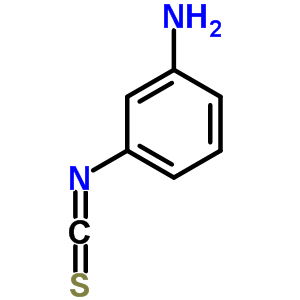 Benzenamine, 3-isothiocyanato-(9ci) Structure,75190-55-5Structure