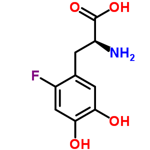 6-Fluoro l-dopa Structure,75290-51-6Structure