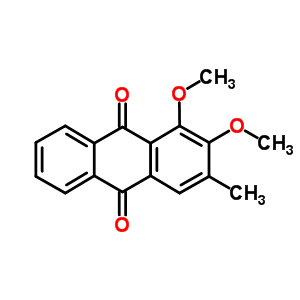 1,2-Dimethoxy-3-methylanthraquinone Structure,75313-49-4Structure