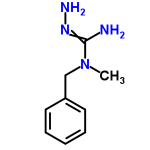 2-Amino-1-benzyl-1-methyl-guanidine Structure,75435-51-7Structure