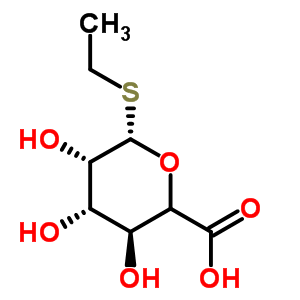 Ethyl 1-thio-d-glucuronide Structure,755710-39-5Structure