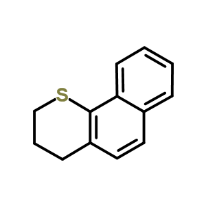 2H-naphtho[1,2-b]thiopyran,3,4-dihydro- Structure,7571-04-2Structure