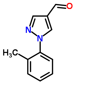 1-(2-Methylphenyl)-1h-pyrazole-4-carbaldehyde Structure,75815-74-6Structure