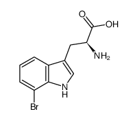 7-Bromo-l-tryptophan Structure,75816-19-2Structure