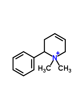 1,1-Dimethyl-6-phenyl-5,6-dihydro-2h-pyridine Structure,75954-41-5Structure