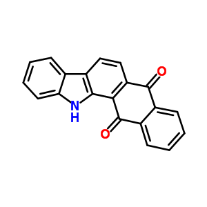 5H-naphtho(2,3-a)carbazole-5,13(12h)-dione Structure,7600-14-8Structure