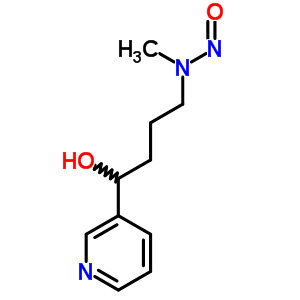 4-(Methylnitrosamino)-1-(3-pyridyl)-1-butanol Structure,76014-81-8Structure