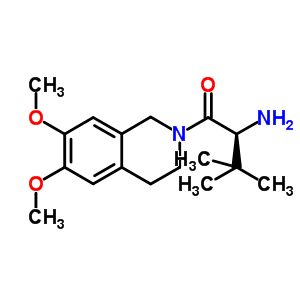 1-Butanone,2-amino-1-(3,4-dihydro-6,7-dimethoxy-2(1h)-isoquinolinyl)-3,3-dimethyl-,(2s)- Structure,760165-36-4Structure