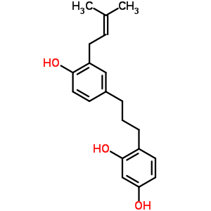 Broussonin c Structure,76045-49-3Structure