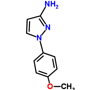 1-(4-Methoxy-phenyl)-1h-pyrazol-3-ylamine Structure,76091-01-5Structure