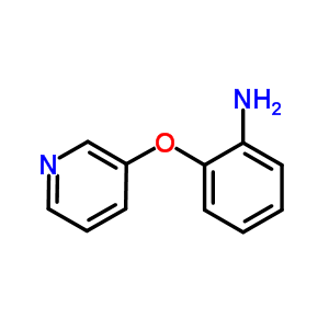 2-(Pyridin-3-yloxy)-phenylamine Structure,76167-49-2Structure