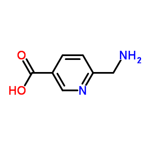 3-Pyridinecarboxylicacid,6-(aminomethyl)-(9ci) Structure,76196-67-3Structure